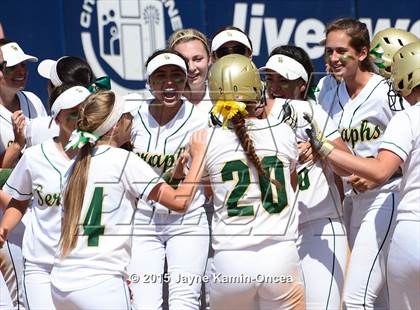 Thumbnail 3 in St. Bonaventure vs. Garden Grove (CIF SS D5 Final) photogallery.