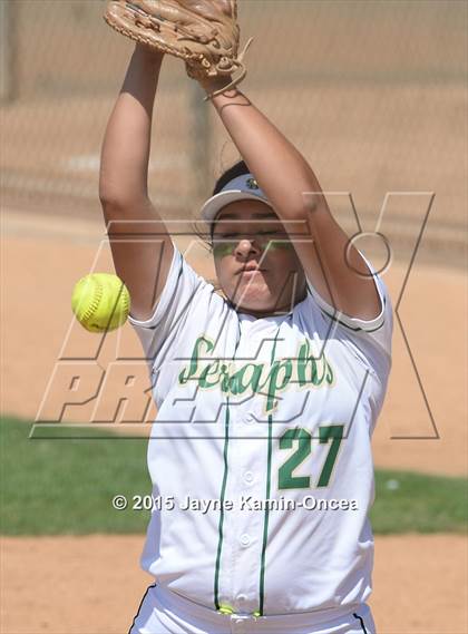 Thumbnail 2 in St. Bonaventure vs. Garden Grove (CIF SS D5 Final) photogallery.