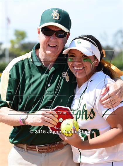 Thumbnail 3 in St. Bonaventure vs. Garden Grove (CIF SS D5 Final) photogallery.