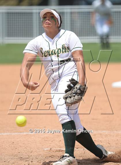 Thumbnail 3 in St. Bonaventure vs. Garden Grove (CIF SS D5 Final) photogallery.