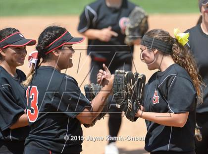 Thumbnail 2 in St. Bonaventure vs. Garden Grove (CIF SS D5 Final) photogallery.