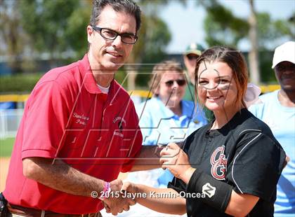 Thumbnail 3 in St. Bonaventure vs. Garden Grove (CIF SS D5 Final) photogallery.