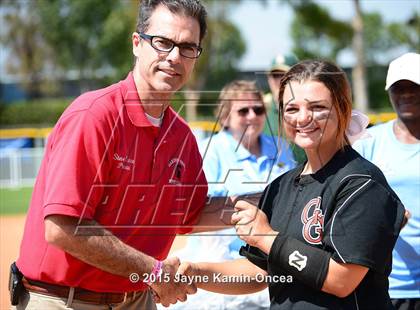 Thumbnail 2 in St. Bonaventure vs. Garden Grove (CIF SS D5 Final) photogallery.