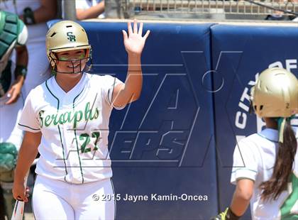 Thumbnail 3 in St. Bonaventure vs. Garden Grove (CIF SS D5 Final) photogallery.