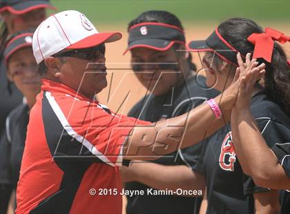 Thumbnail 3 in St. Bonaventure vs. Garden Grove (CIF SS D5 Final) photogallery.
