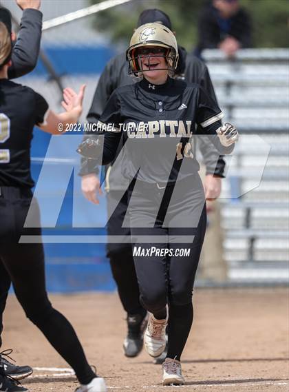 Thumbnail 1 in Capital vs Thunder Ridge (IHSAA 5A State Tournament) photogallery.