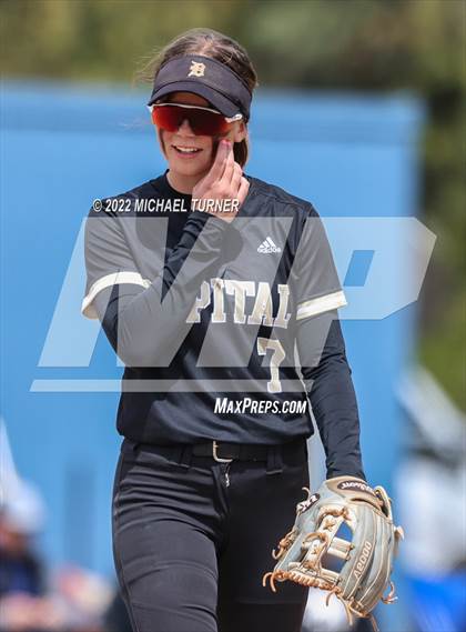 Thumbnail 1 in Capital vs Thunder Ridge (IHSAA 5A State Tournament) photogallery.