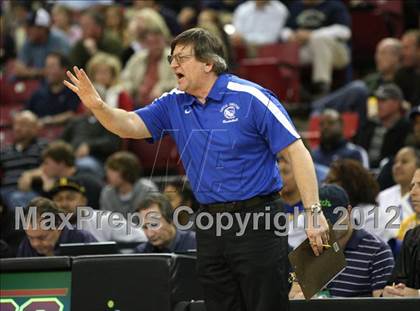 Thumbnail 1 in Capital Christian vs. Central Catholic (CIF SJS D5 Final) photogallery.