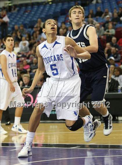 Thumbnail 2 in Capital Christian vs. Central Catholic (CIF SJS D5 Final) photogallery.