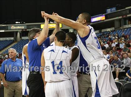 Thumbnail 3 in Capital Christian vs. Central Catholic (CIF SJS D5 Final) photogallery.