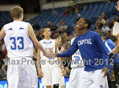 Thumbnail 2 in Capital Christian vs. Central Catholic (CIF SJS D5 Final) photogallery.