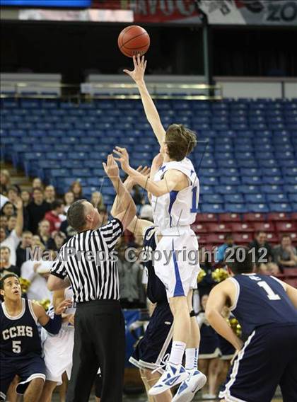 Thumbnail 1 in Capital Christian vs. Central Catholic (CIF SJS D5 Final) photogallery.