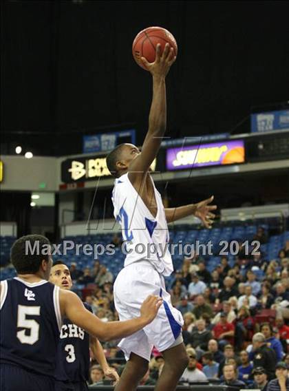 Thumbnail 3 in Capital Christian vs. Central Catholic (CIF SJS D5 Final) photogallery.