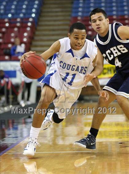 Thumbnail 2 in Capital Christian vs. Central Catholic (CIF SJS D5 Final) photogallery.