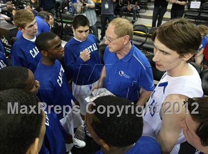 Thumbnail 2 in Capital Christian vs. Central Catholic (CIF SJS D5 Final) photogallery.