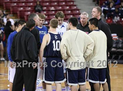 Thumbnail 3 in Capital Christian vs. Central Catholic (CIF SJS D5 Final) photogallery.