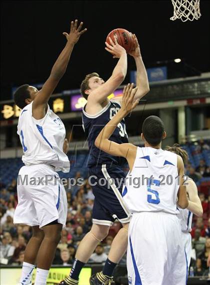 Thumbnail 3 in Capital Christian vs. Central Catholic (CIF SJS D5 Final) photogallery.