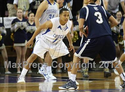 Thumbnail 2 in Capital Christian vs. Central Catholic (CIF SJS D5 Final) photogallery.