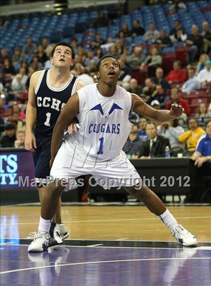 Thumbnail 1 in Capital Christian vs. Central Catholic (CIF SJS D5 Final) photogallery.