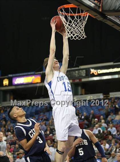 Thumbnail 2 in Capital Christian vs. Central Catholic (CIF SJS D5 Final) photogallery.