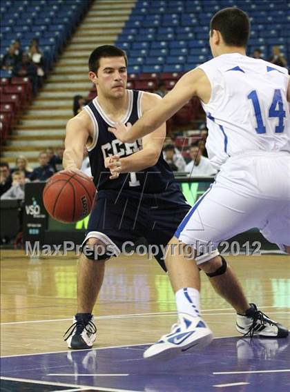 Thumbnail 3 in Capital Christian vs. Central Catholic (CIF SJS D5 Final) photogallery.