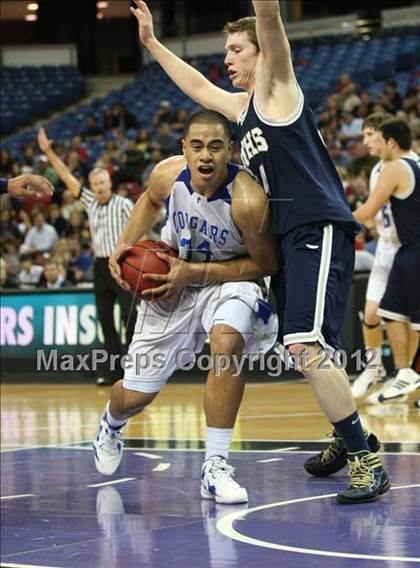Thumbnail 2 in Capital Christian vs. Central Catholic (CIF SJS D5 Final) photogallery.