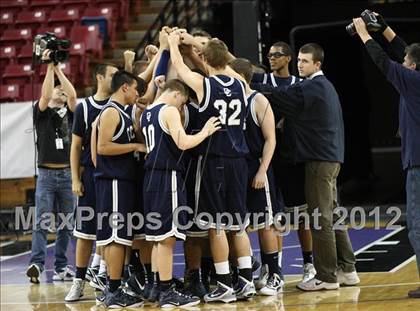 Thumbnail 1 in Capital Christian vs. Central Catholic (CIF SJS D5 Final) photogallery.