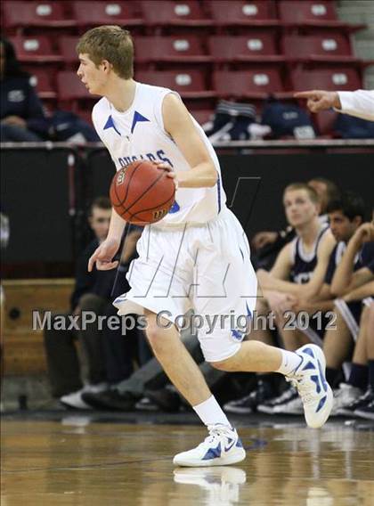 Thumbnail 3 in Capital Christian vs. Central Catholic (CIF SJS D5 Final) photogallery.