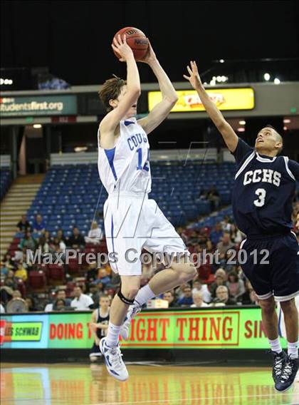 Thumbnail 1 in Capital Christian vs. Central Catholic (CIF SJS D5 Final) photogallery.