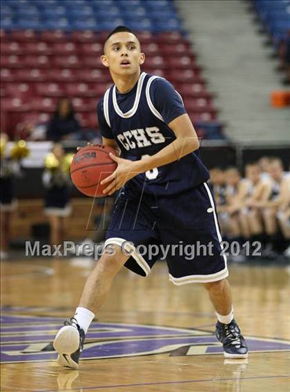 Thumbnail 2 in Capital Christian vs. Central Catholic (CIF SJS D5 Final) photogallery.