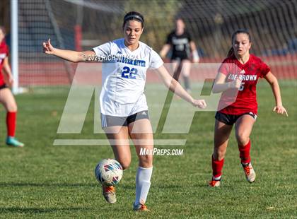Thumbnail 1 in Coe-Brown Academy vs. Oyster River (NHIAA D2 Quarterfinal) photogallery.