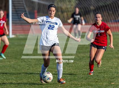 Thumbnail 3 in Coe-Brown Academy vs. Oyster River (NHIAA D2 Quarterfinal) photogallery.
