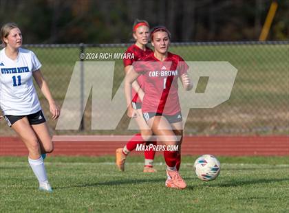 Thumbnail 3 in Coe-Brown Academy vs. Oyster River (NHIAA D2 Quarterfinal) photogallery.