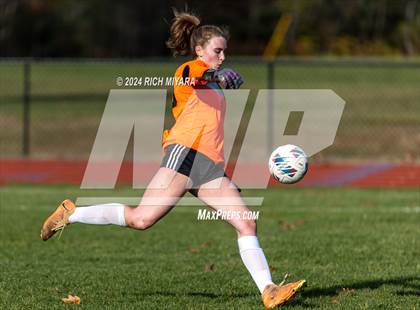 Thumbnail 3 in Coe-Brown Academy vs. Oyster River (NHIAA D2 Quarterfinal) photogallery.