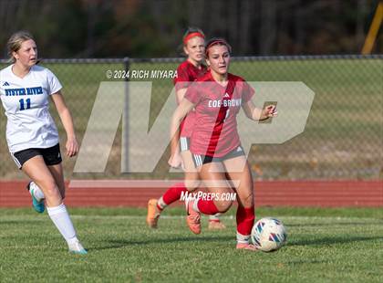 Thumbnail 1 in Coe-Brown Academy vs. Oyster River (NHIAA D2 Quarterfinal) photogallery.