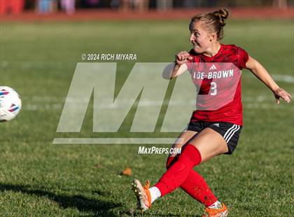 Thumbnail 1 in Coe-Brown Academy vs. Oyster River (NHIAA D2 Quarterfinal) photogallery.