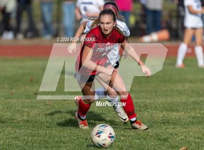 Thumbnail 2 in Coe-Brown Academy vs. Oyster River (NHIAA D2 Quarterfinal) photogallery.