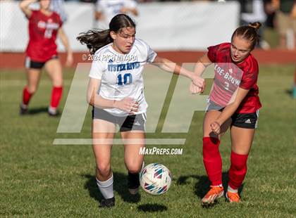 Thumbnail 1 in Coe-Brown Academy vs. Oyster River (NHIAA D2 Quarterfinal) photogallery.
