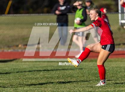 Thumbnail 1 in Coe-Brown Academy vs. Oyster River (NHIAA D2 Quarterfinal) photogallery.