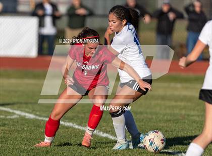 Thumbnail 1 in Coe-Brown Academy vs. Oyster River (NHIAA D2 Quarterfinal) photogallery.