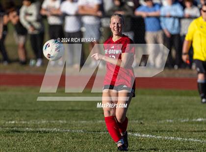 Thumbnail 2 in Coe-Brown Academy vs. Oyster River (NHIAA D2 Quarterfinal) photogallery.