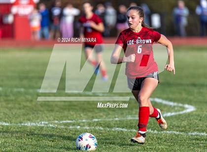 Thumbnail 2 in Coe-Brown Academy vs. Oyster River (NHIAA D2 Quarterfinal) photogallery.