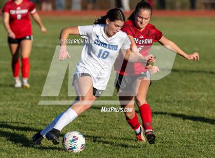 Thumbnail 3 in Coe-Brown Academy vs. Oyster River (NHIAA D2 Quarterfinal) photogallery.