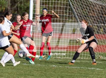 Thumbnail 3 in Coe-Brown Academy vs. Oyster River (NHIAA D2 Quarterfinal) photogallery.