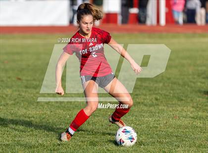 Thumbnail 1 in Coe-Brown Academy vs. Oyster River (NHIAA D2 Quarterfinal) photogallery.