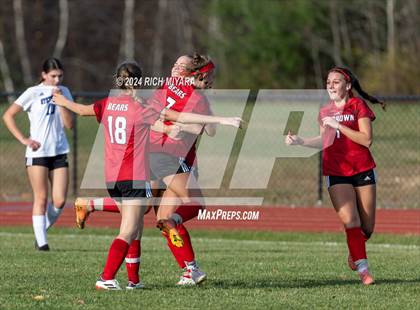 Thumbnail 1 in Coe-Brown Academy vs. Oyster River (NHIAA D2 Quarterfinal) photogallery.