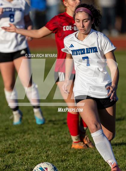 Thumbnail 3 in Coe-Brown Academy vs. Oyster River (NHIAA D2 Quarterfinal) photogallery.