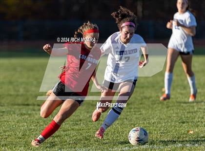 Thumbnail 1 in Coe-Brown Academy vs. Oyster River (NHIAA D2 Quarterfinal) photogallery.