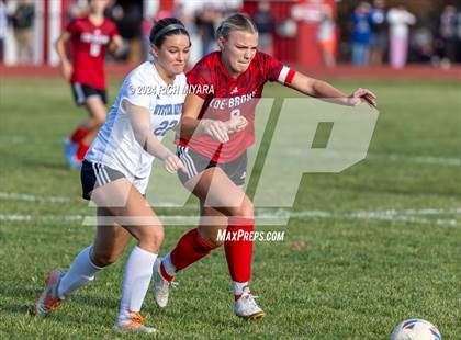Thumbnail 3 in Coe-Brown Academy vs. Oyster River (NHIAA D2 Quarterfinal) photogallery.