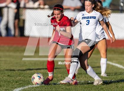 Thumbnail 1 in Coe-Brown Academy vs. Oyster River (NHIAA D2 Quarterfinal) photogallery.